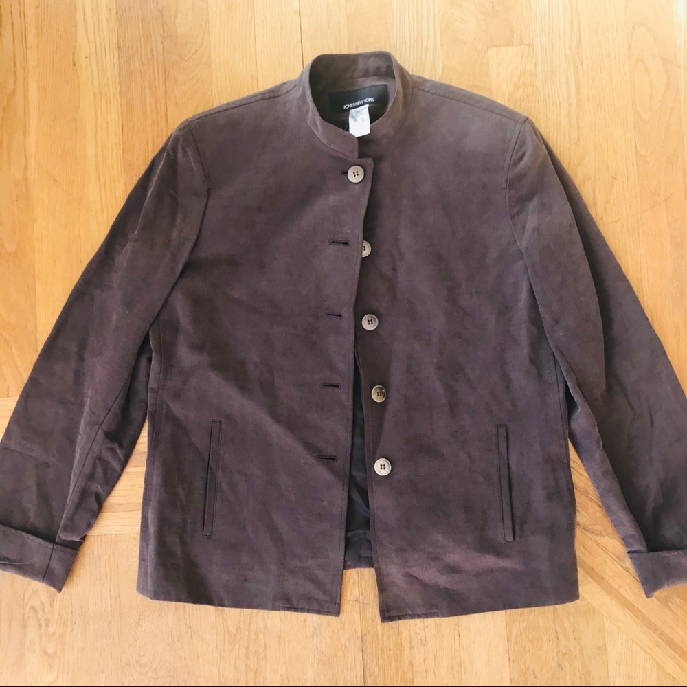VTG Jones New York Silk Blend Jacket